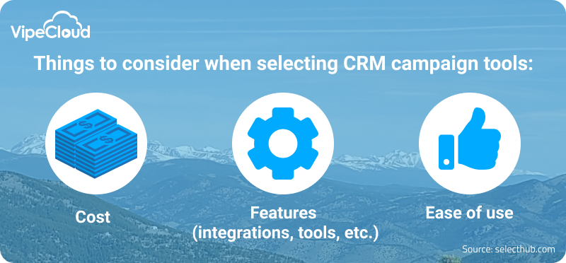 How to choose CRM campaign tools