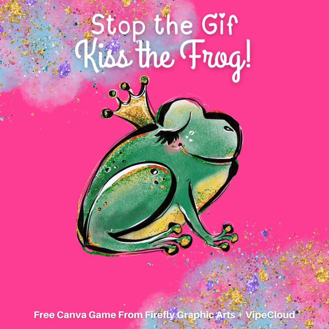 Facebook Party Game Template - Kiss The Frog