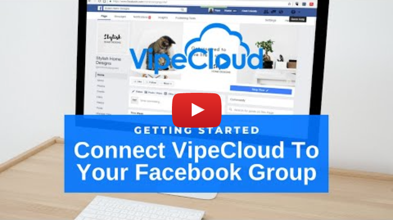 Connect VipeCloud To Your Facebook Group