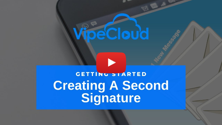 Create Multiple Email Signatures