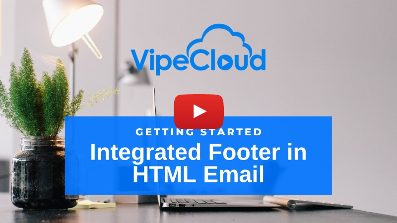 Integrated Footer Video