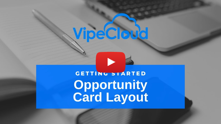 Opportunity Card Layout