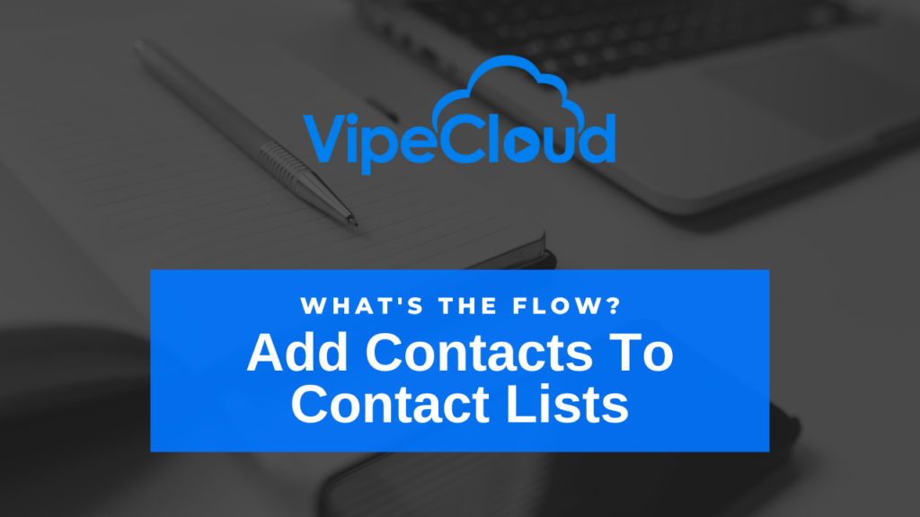 Add Contacts To Contact Lists
