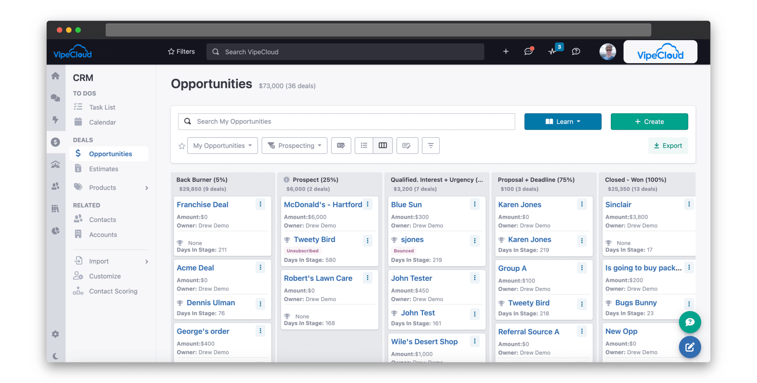 VipeCloud Pipelines Screenshot